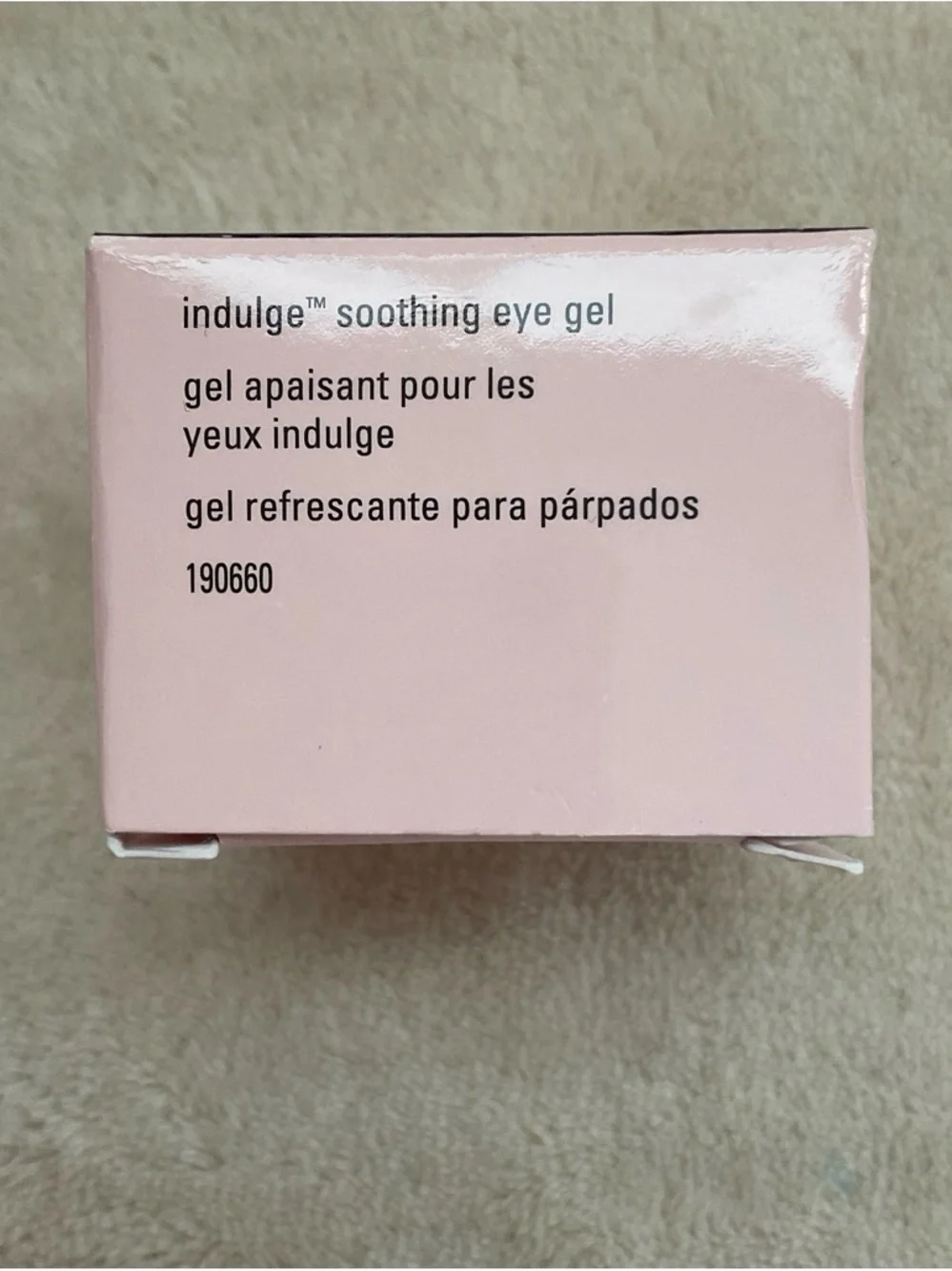Mary Kay Indulge Soothing Eye Gel - Pink and Black Packaging